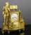Charles X Gilt Bronze Troubadour Clock For Sale - Image 3 of 15