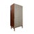 Vintage Polish Wardrobe with Op Art Motif, 1970s For Sale - Image 6 of 6