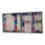 Modern Floral Collage Triptych, Mixed-Media Botanical Artwork For Sale