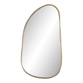 Early 21st Century Handmade Brass Mirror From Marrakech For Sale