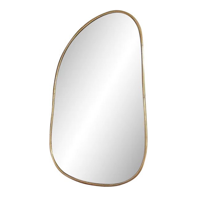 Early 21st Century Handmade Brass Mirror From Marrakech For Sale