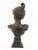 Emmanuel Villanis "Alda" Patinated Bronze Bust For Sale - Image 9 of 12