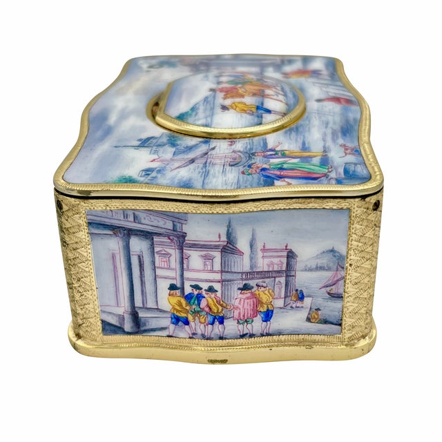Karl Griesbaum Enamel Singing Bird Box Automaton For Sale - Image 9 of 11