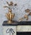 19th Century Antique 19th Century Continental Gilt Pier Mirror With Flower Basket Crest & Faux Marbleized Pilasters For Sale - Image 5 of 12