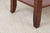 Brown Arts & Crafts 2 Tier 1 Drawer Cherry Sofa Table For Sale - Image 8 of 13
