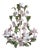 Porcelain Floral Roses Flower Chandelier, 1950s For Sale