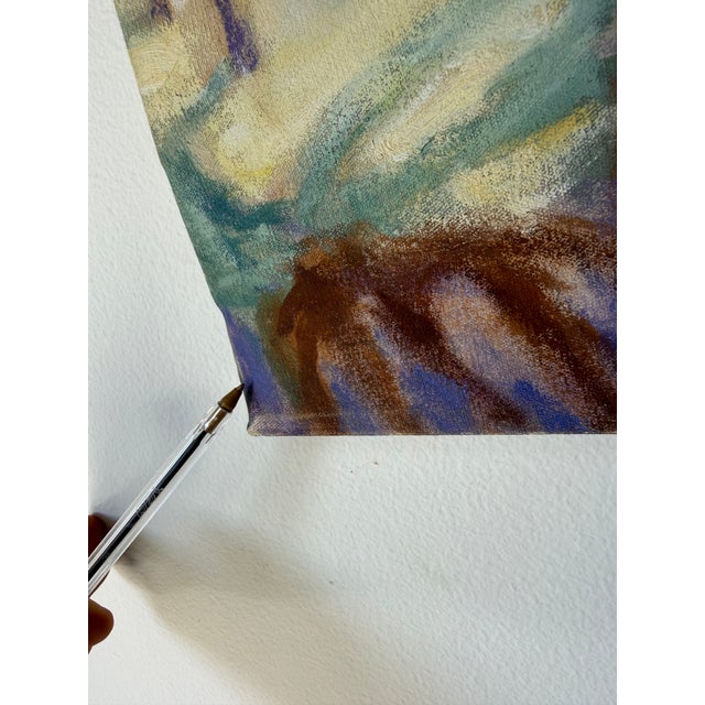 1997 Ricardo Blaseotto “Bar Champs Elysees” Oil on Canvas Painting – Unframed For Sale - Image 10 of 12