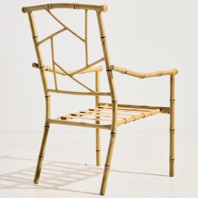Vintage Garden Armchair in Metal, 2000s For Sale - Image 4 of 14