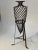 Wrought Iron Grecian Urn on Stand For Sale - Image 4 of 10