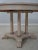 Traditional Ethan Allen Round White Wash Empire Dining Room Table For Sale - Image 3 of 11
