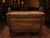 Wood Antique Indian Hand-Carved Wooden Cabinet with Mirror Inlay and Hidden Compartment For Sale - Image 7 of 9