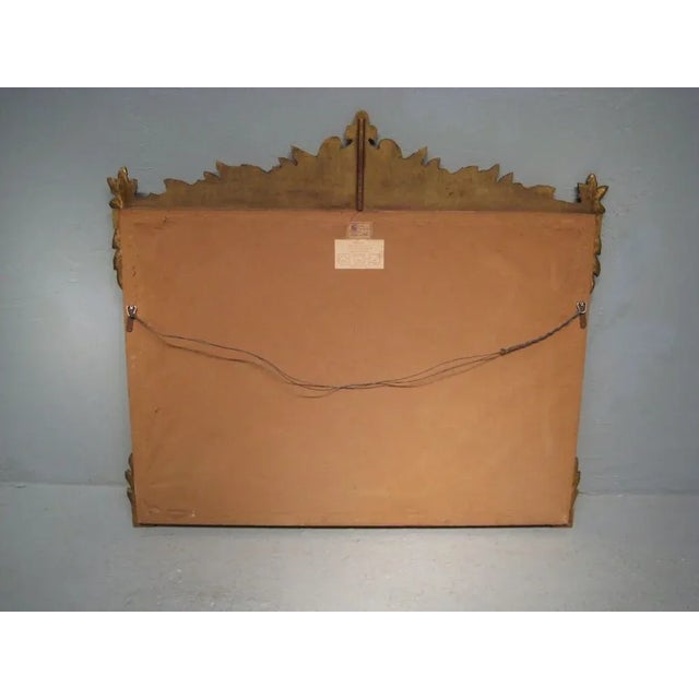 Friedman Brothers French Provincial Style Mirror by Friedman Brothers For Sale - Image 4 of 8
