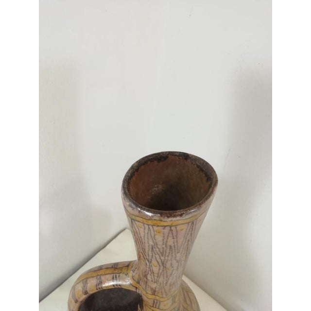 Ceramic Ceramic Vase by Carlo Zauli, Faenza, Italy, 1950s For Sale - Image 7 of 10