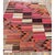 1930s Multicolored Field Geometric Antique Turkish Village Kilim Flatweave Rug For Sale - Image 4 of 6