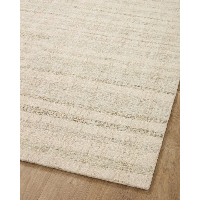 Textile Chris Loves Julia x LoloiChris Natural / Sage 7'-9" x 9'-9" Area Rug For Sale - Image 7 of 9