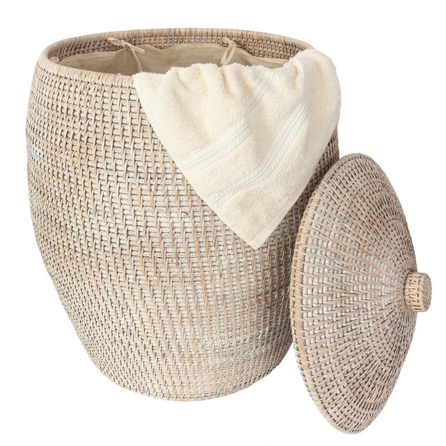 Saboga Home Beehive Laundry Hamper with Liner Dimensions (inches): 15"x15"x24" The Saboga Home Beehive Laundry Hamper will...
