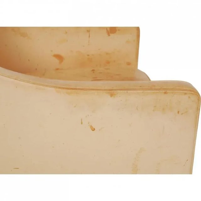 2204 Wing Chair in Natural Leather by Børge Mogensen, 2000s For Sale - Image 16 of 18
