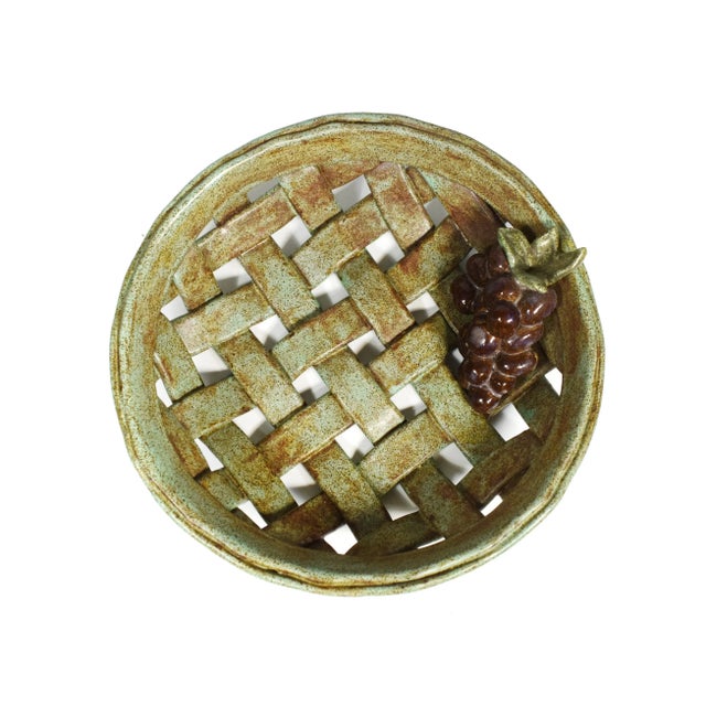 Beautiful handmade basket bowl that showcasing artist talent and the purity of the natural materials used, the basket bowl...