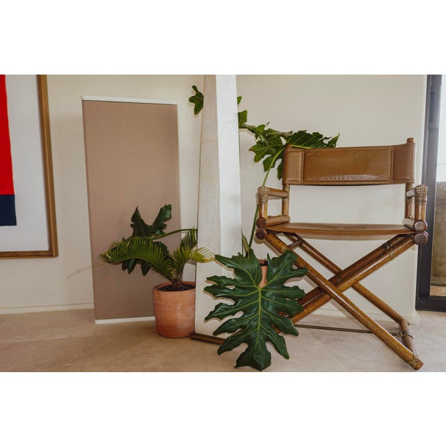 Authentic McGuire director’s "X-chair". Crafted with McGuire’s signature attention to detail, this piece features a solid...