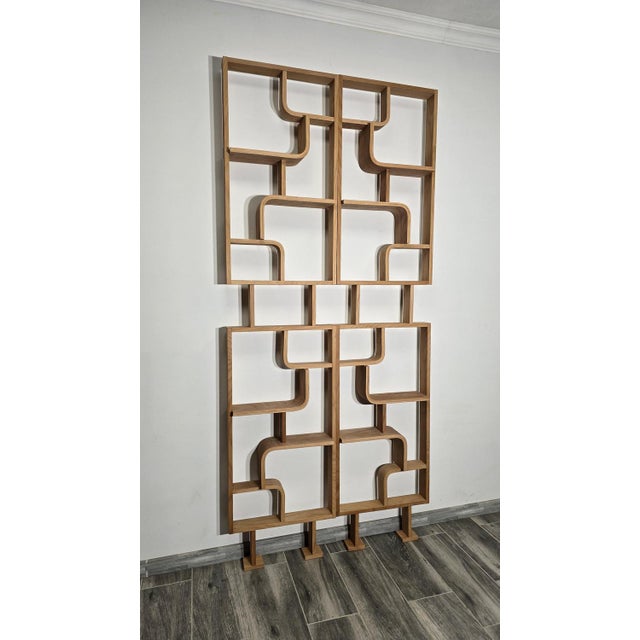 Room Dividers by Ludvik Volak for Drevopodnik Holesov, 1950s, Set of 2, in Restored conditions. Designed 1950 to 1959 I...