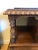 Early 20th C. English Stone Marble Table Carved Tiger Oak For Sale In San Francisco - Image 6 of 9