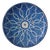 Large Moroccan Fez Blue & White Ghotar Dish, 1800s For Sale