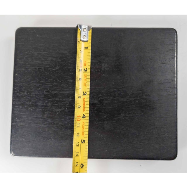 Black 19th Century Chinese Carved Hardwood Display Stand Base in Hongmu or Zitan For Sale - Image 8 of 11