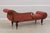 19th Century Antique English 19th C. Mahogany Fainting Couch Recamier For Sale - Image 5 of 18