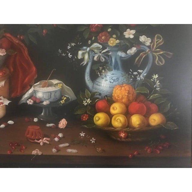 Italian school late 20th century still life of fruit flowers and pottery. In the earliest years of the 20th century the...