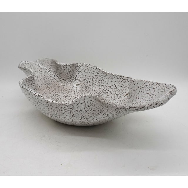 Large Ceramic Handkerchief Centerpiece in the style of Vallauris, 1970s For Sale - Image 16 of 18