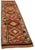 Textile Orange Bohemian Runner Rug For Sale - Image 7 of 7