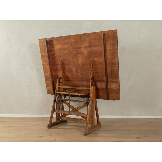 Wooden Drawing Table, 1900s For Sale - Image 5 of 12