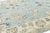 Modern Hand-Knot Oushak Style Light Blue & Soft Earth Tone Floral Wool Area Rug For Sale In New York - Image 6 of 12