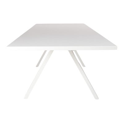 White Wooden Cross Desk from Arper For Sale