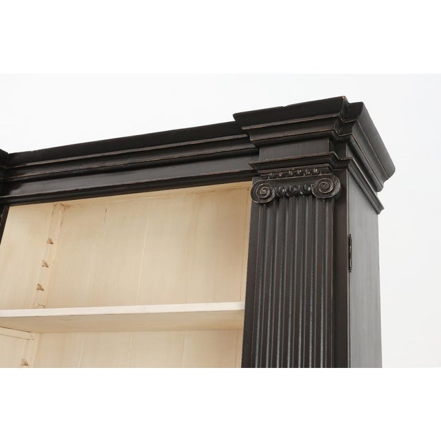 Tall Black MDF Library Cabinet, United Kingdom, 1990s For Sale - Image 6 of 16