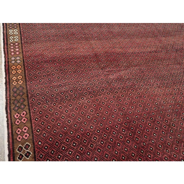 Rustic Galerie Shabab Collection Mid-20th Century Turkish Anatolian Room Size Carpet For Sale - Image 3 of 8