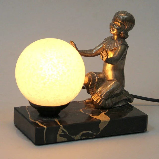 Art Deco Table Lamp For Sale - Image 4 of 7