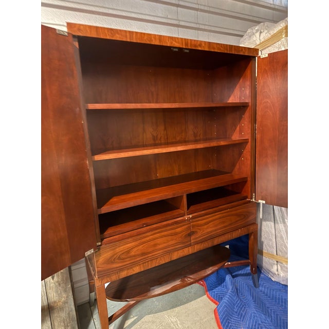 Wood Decca Home Bolier Rosewood Armoire For Sale - Image 7 of 17