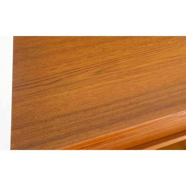 Pair of Mid Century Danish Modern Teak One Drawer Nightstands End Tables MINT! For Sale - Image 6 of 12