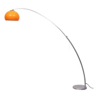 Adjustable Arc Floor Lamp from Gioffredo Reggiani, Italy, 1970s For Sale
