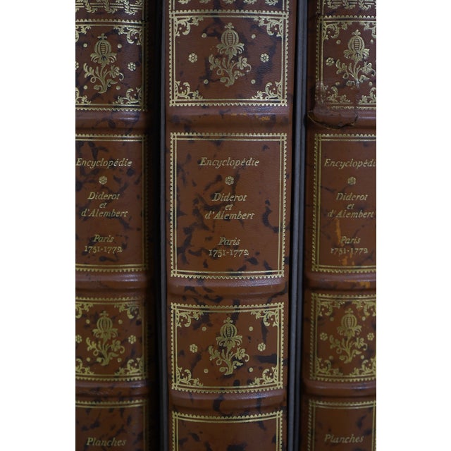 Diderot & D’ALEMBERT Set of Italian Leather Bound Encyclopedia For Sale - Image 16 of 18