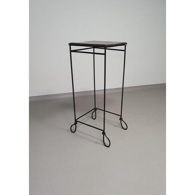 Wrought Iron Plant Stand or Side Table For Sale - Image 14 of 14