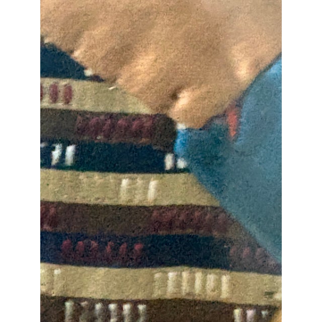 1920s Antique Crazy Quilt Panel For Sale - Image 5 of 10