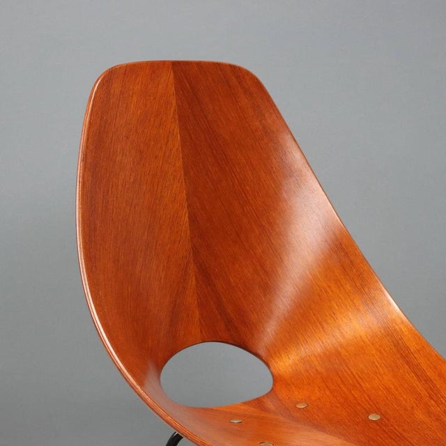 Vintage Medea Chair by Vittorio Nobili for F.lli Tagliabue, 1960s For Sale - Image 4 of 11
