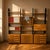 Vintage Czechoslovak Modular Wall Unit with Veneer Cabinets and Black Wooden Supports, 1970s For Sale - Image 13 of 13