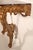 Antique Louis XV Giltwood (Gold Leaf) Marble Top Console Table For Sale - Image 4 of 12