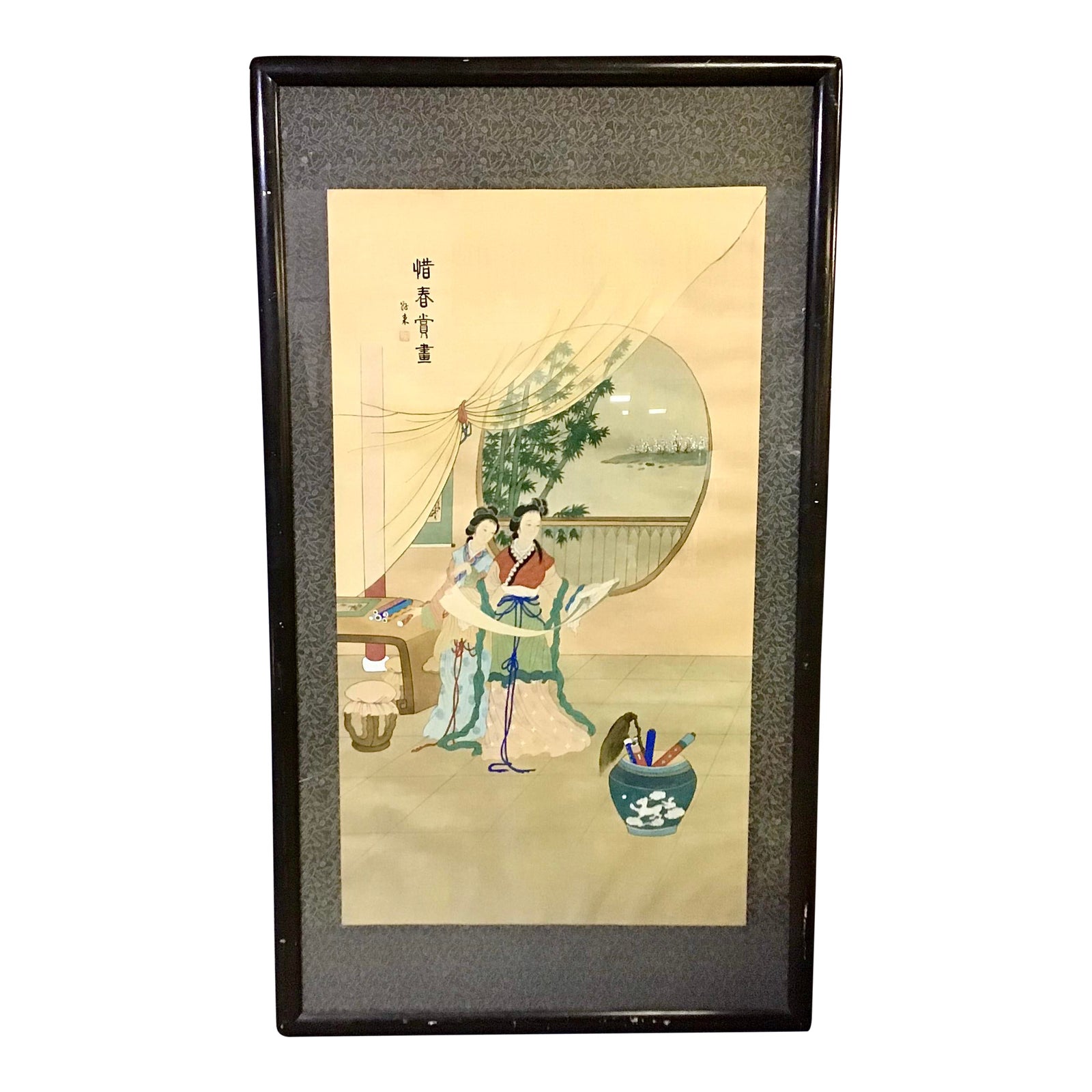 希少Painting on China お値下しました Unidentified artist | Eight Songs of the Xiao and Xiang
