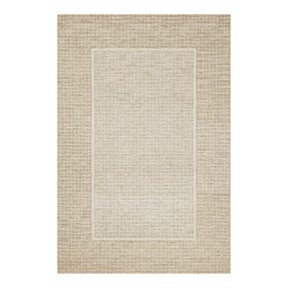 Chris Loves Julia x Loloi Briggs Wheat / Ivory 2'-6" x 9'-9" Runner Rug For Sale