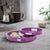 Wood Saint Tropez Round Tray Set of 2 - Cherry For Sale - Image 7 of 10