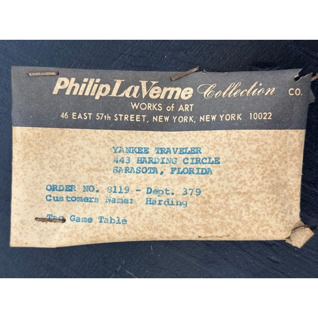 Philip and Kelvin LaVerne, Rare Center Table, Bronze, Usa, 1960s For Sale - Image 15 of 16